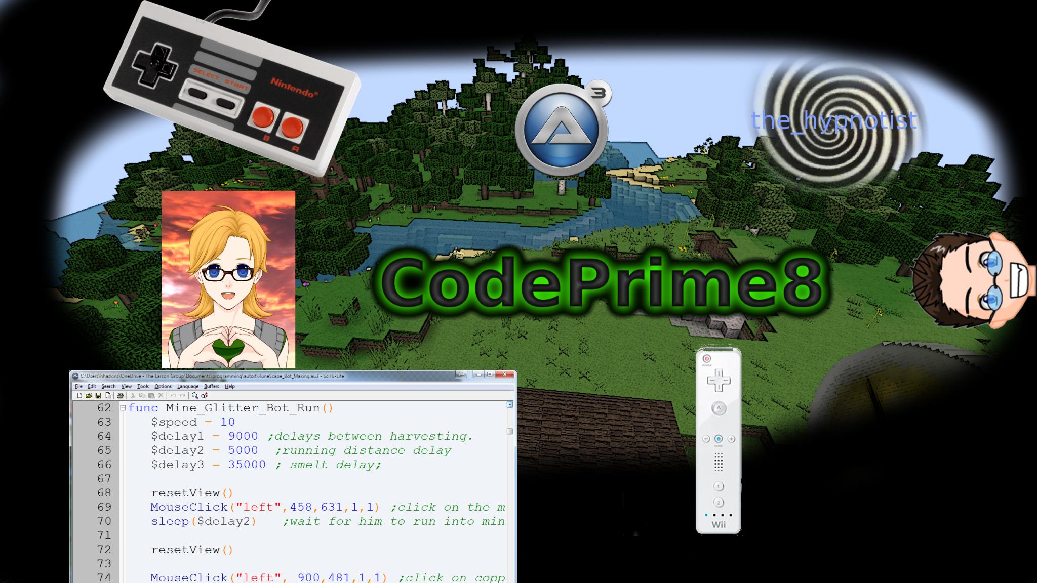 Discovery splash banner for CodePrime8's Discord Discord server