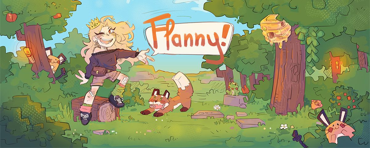 Discovery splash banner for Flanny's Brocolis Discord server