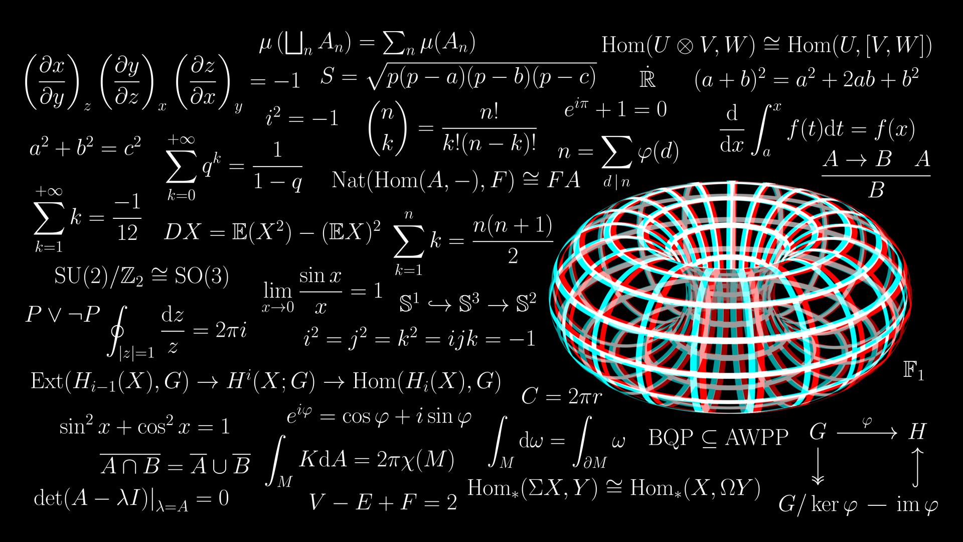 Discovery splash banner for Mathematics Discord server