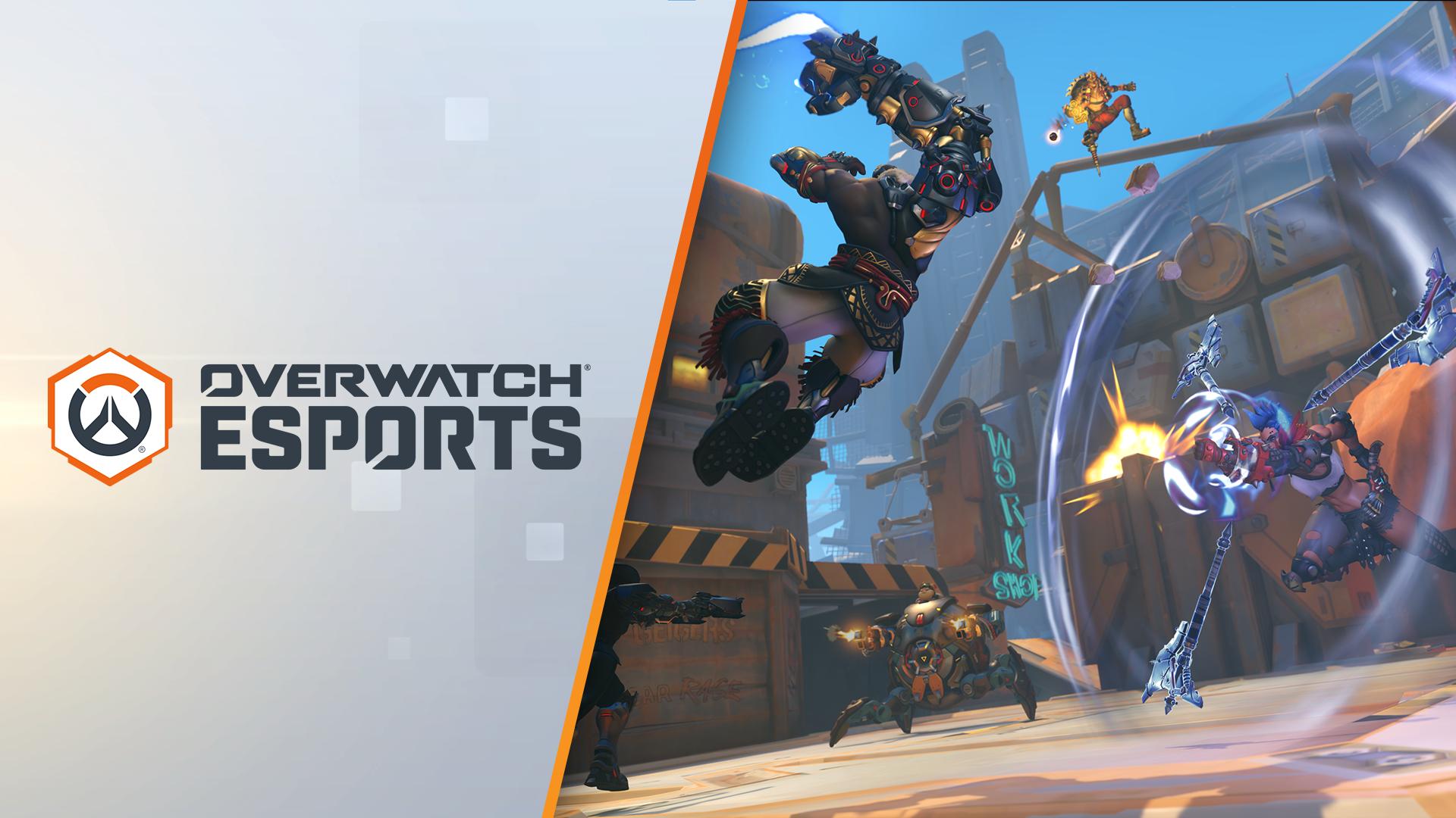 Discovery splash banner for Overwatch Esports Discord server