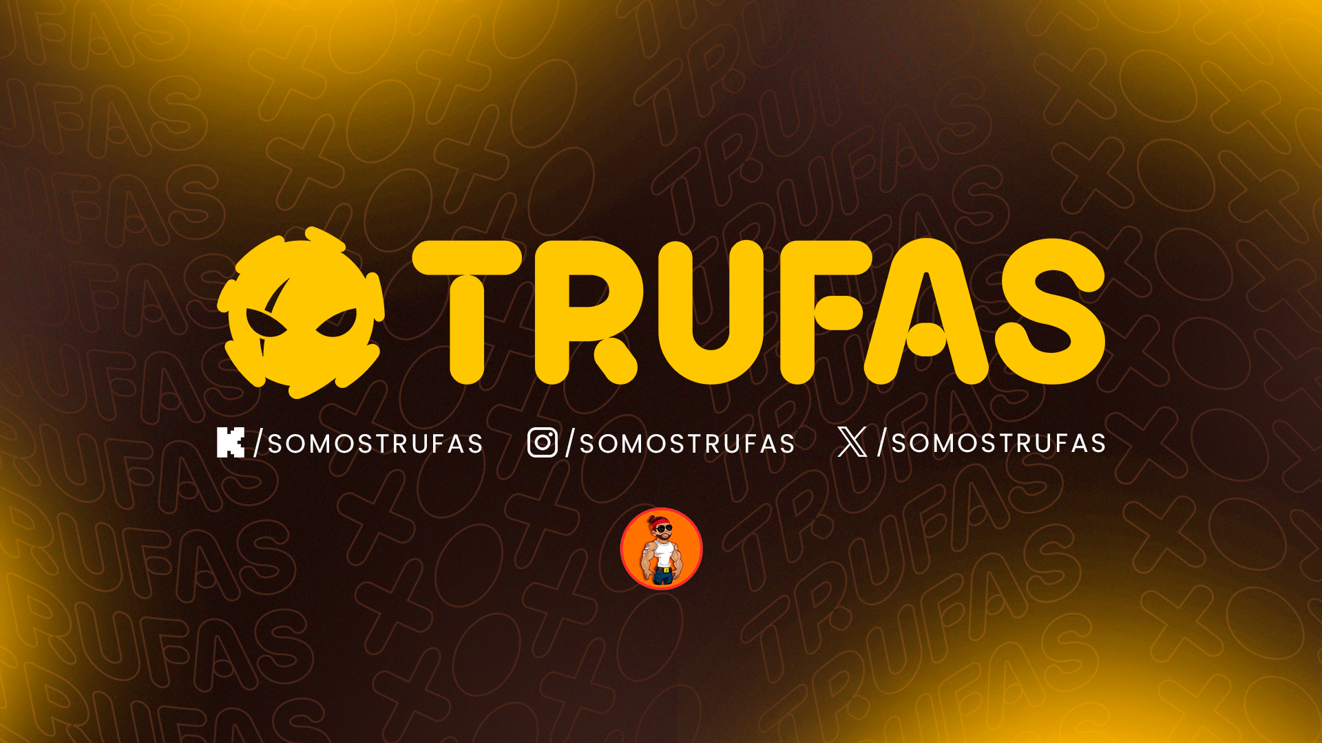 Discovery splash banner for Somos Trufas 💛 Discord server