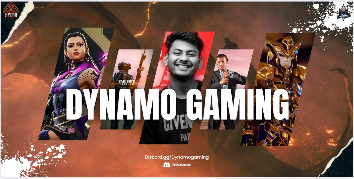 Discovery splash banner for Dynamo Gaming ๐ฎ๐ณ Discord server