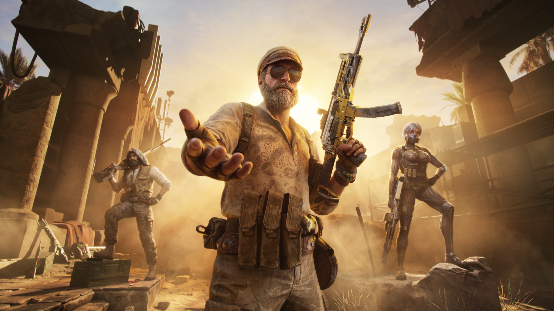 Discovery splash banner for Warface Discord server
