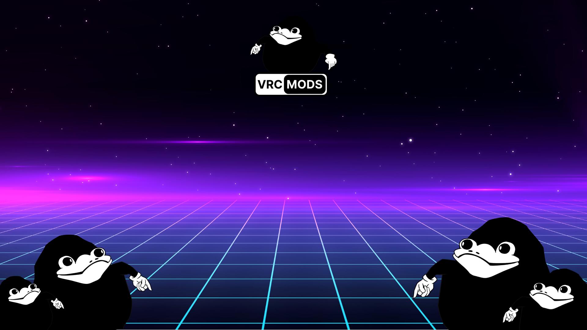 Discovery splash banner for VRCMods.com Discord server