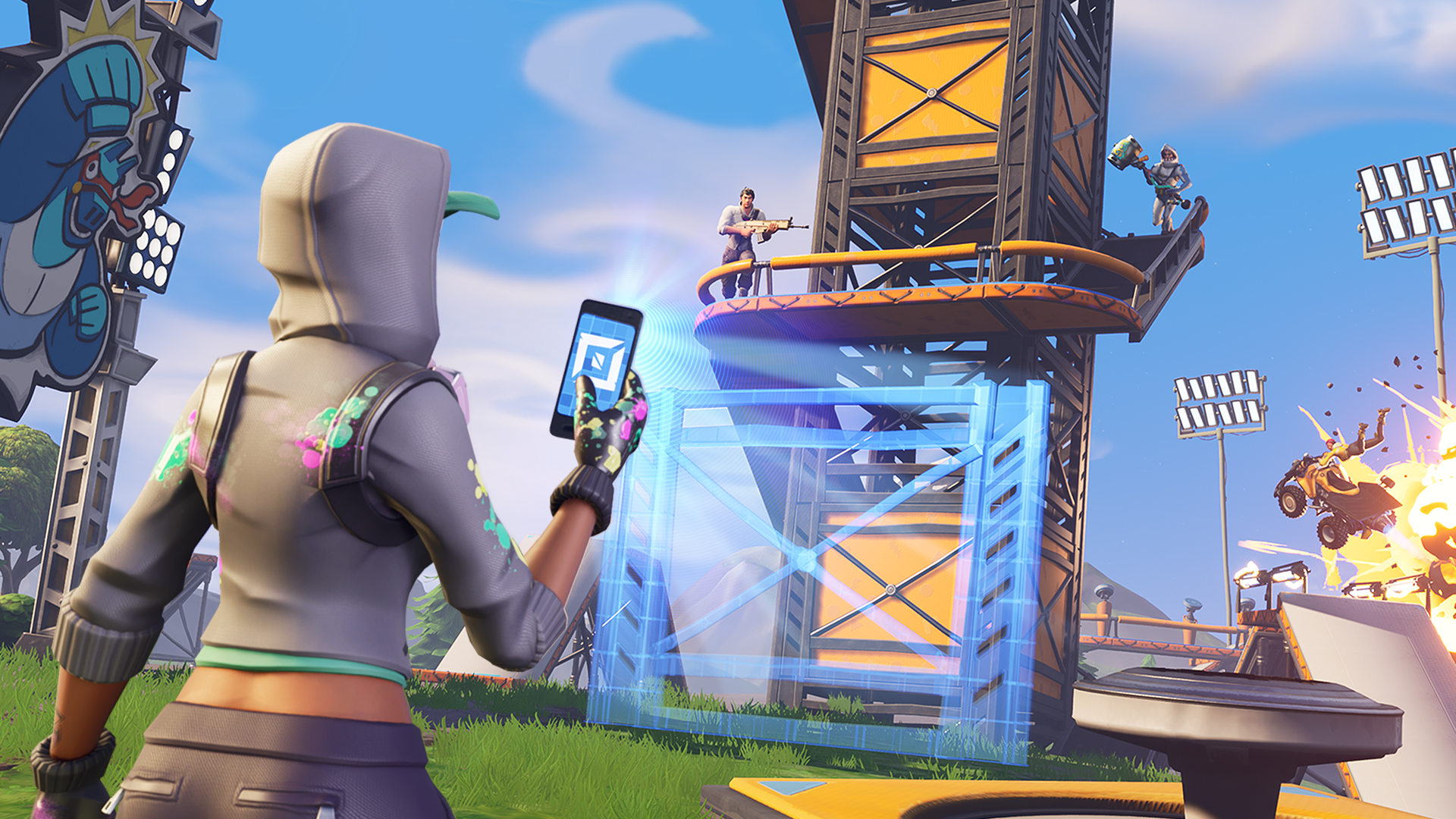 Discovery splash banner for Fortnite Creative Community 🌎 Discord server