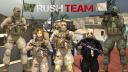 Discovery splash banner for Rush Team Discord server