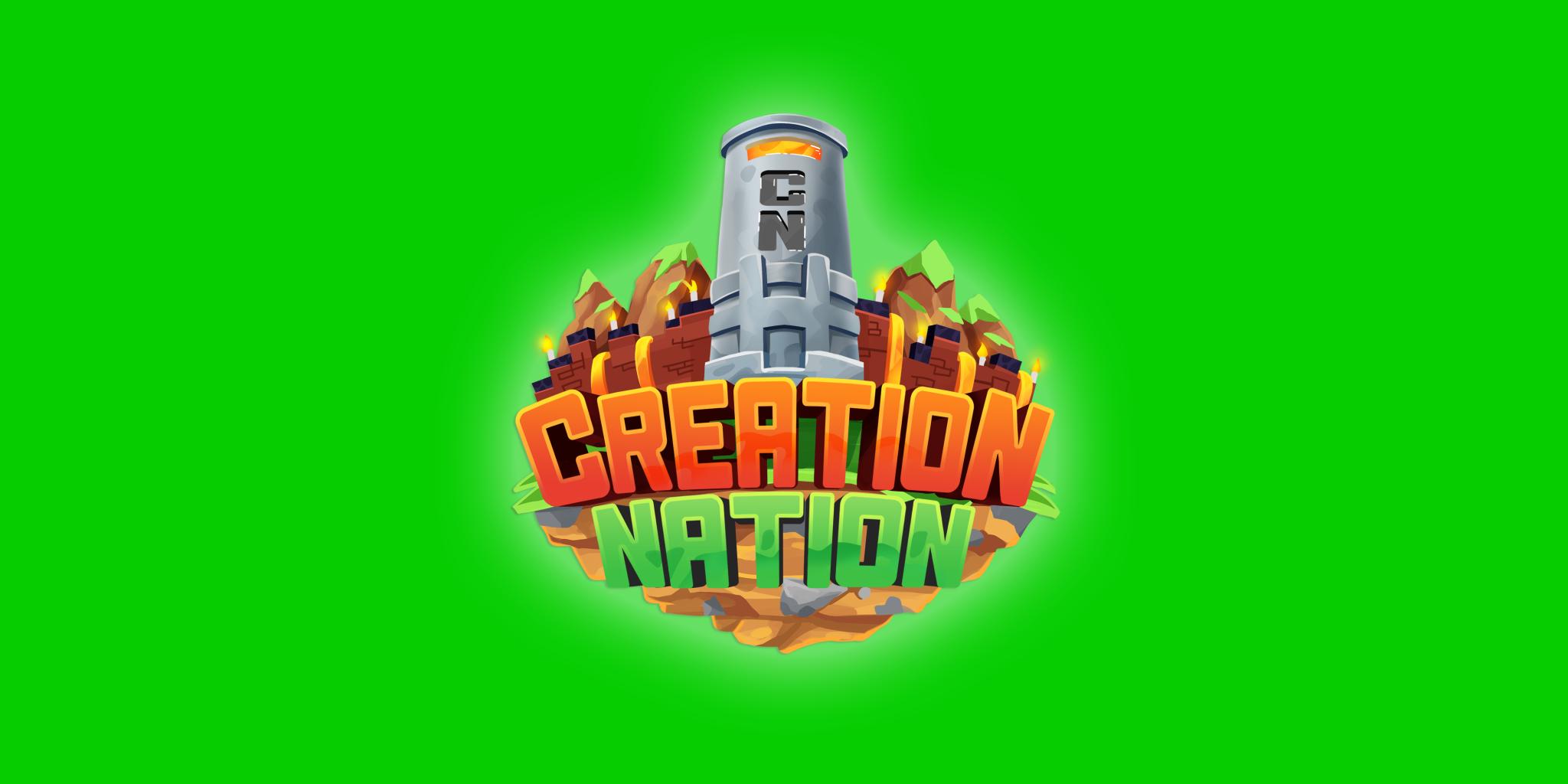 Discovery splash banner for Creation Nation Discord server