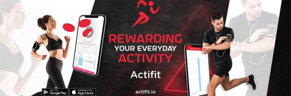 Discovery splash banner for Actifit Discord server