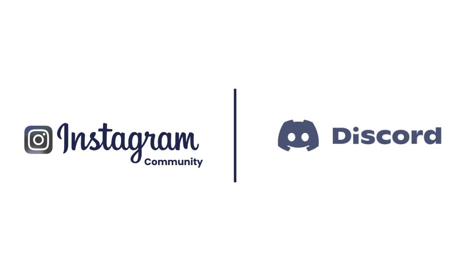 Discovery splash banner for Instagram Discord server