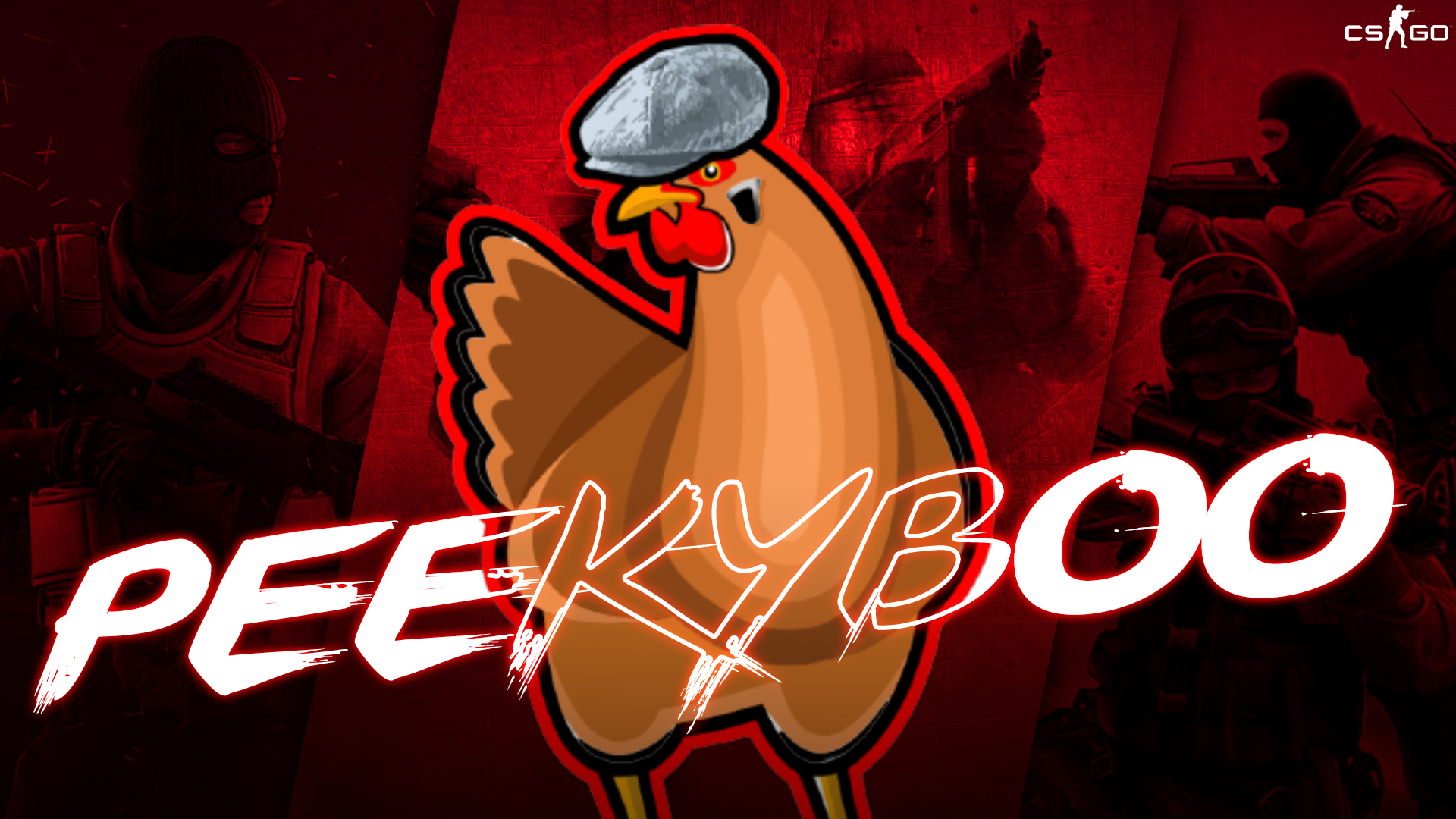 Discovery splash banner for Peekyboo Discord server
