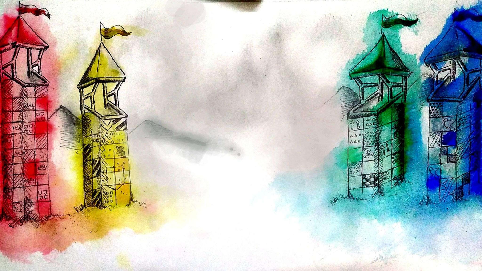 Discovery splash banner for Harry Potter Discord server