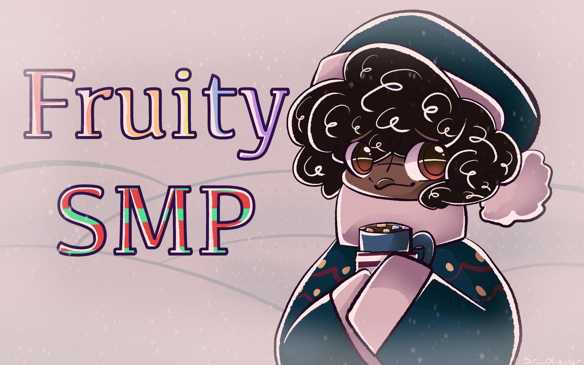 Discovery splash banner for FruitySMP Discord server