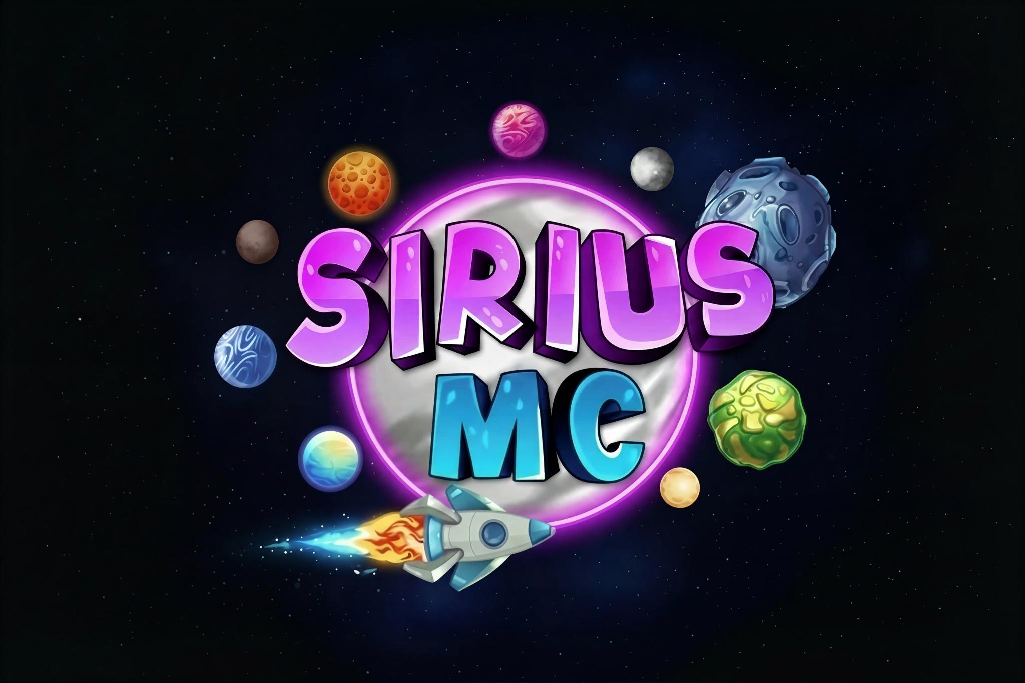 Discovery splash banner for SiriusMC Discord server