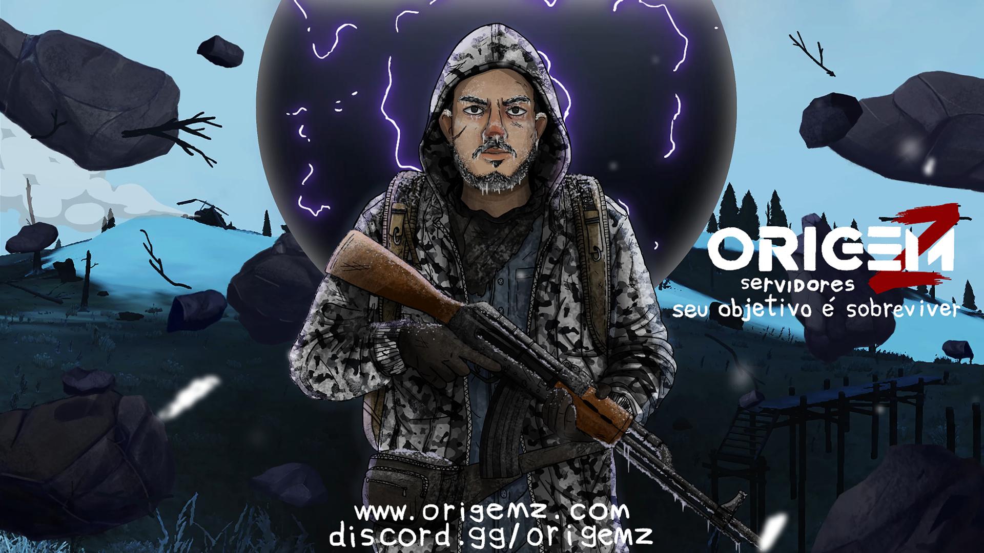 Discovery splash banner for OrigemZ™ - DayZ Servers Discord server