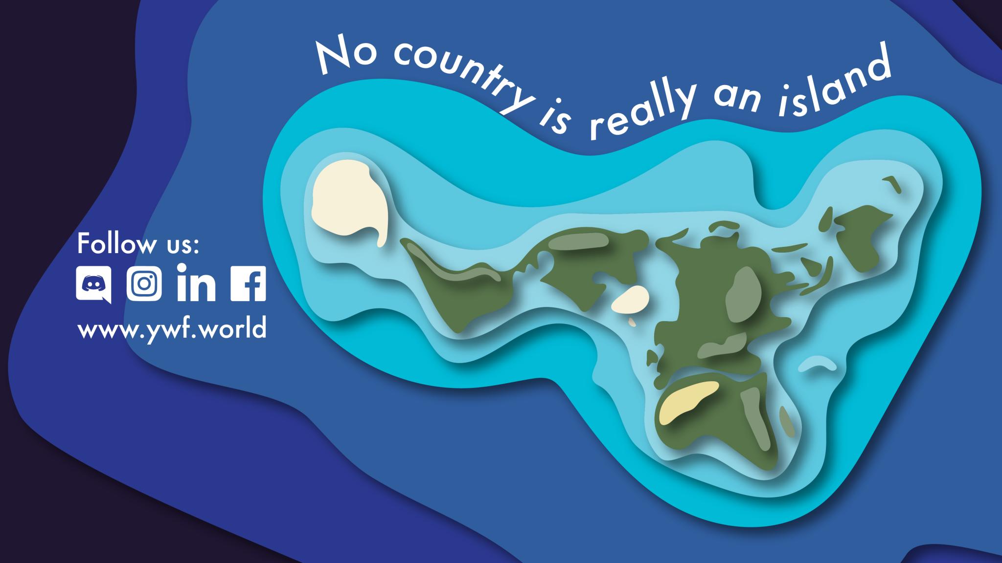 Discovery splash banner for Young World Federalists Discord server
