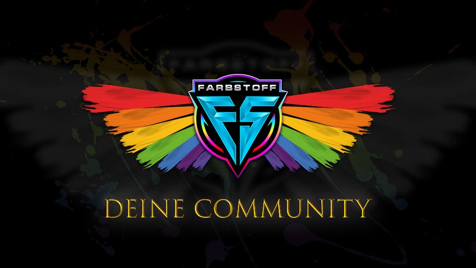 Discovery splash banner for Farbstoff's Laberecke Discord server