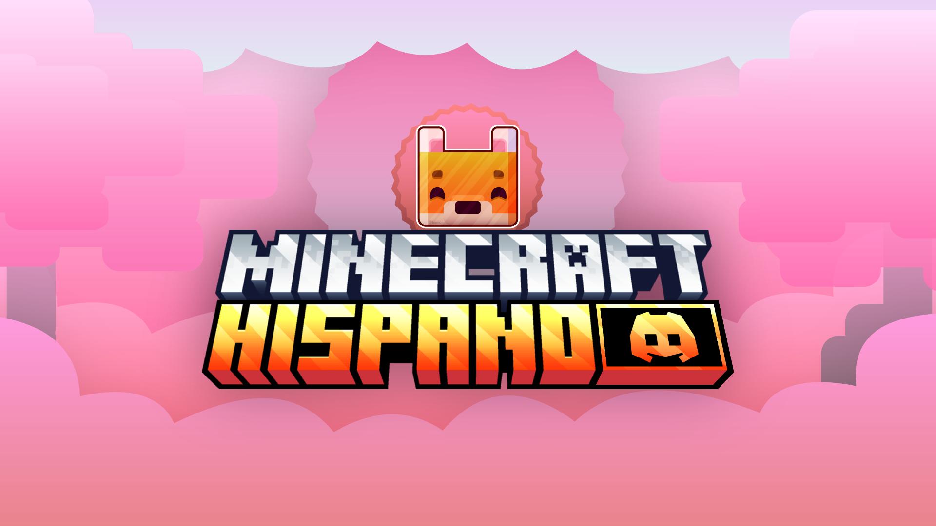 Discovery splash banner for MINECRAFT EN ESPAÑOL 🦊 Discord server