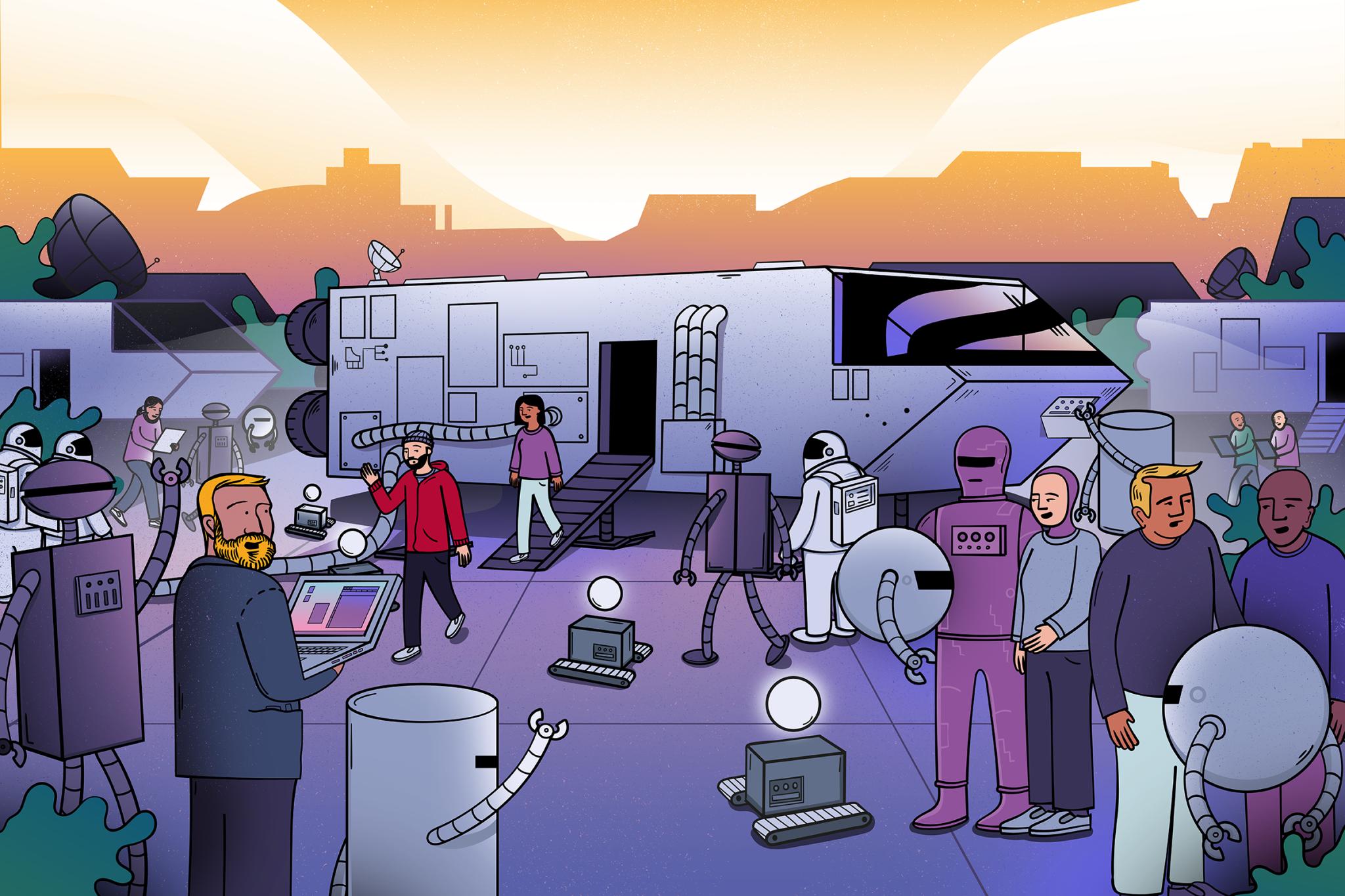 Discovery splash banner for Budibase Discord server