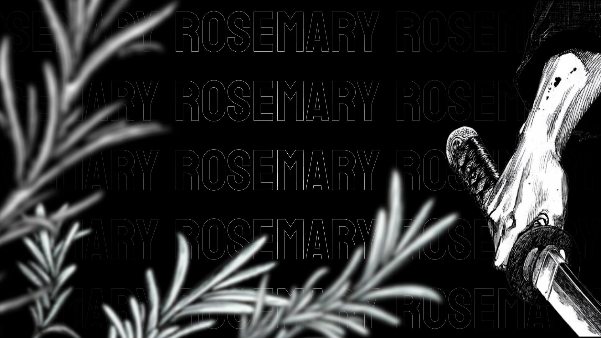 Discovery splash banner for Rosemary Discord server