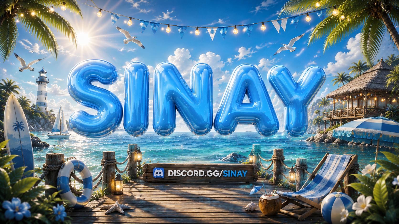 Discovery splash banner for Sinay 🌀 #🇵🇸 Discord server