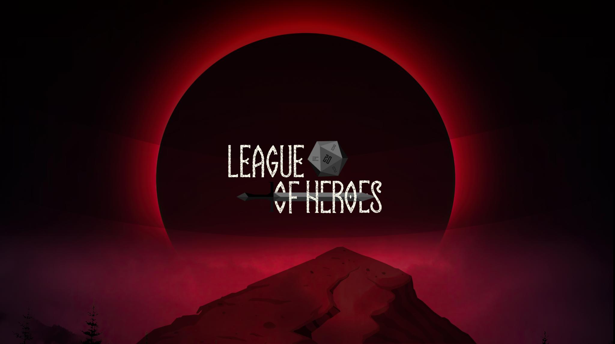Discovery splash banner for League of Heroes Discord server