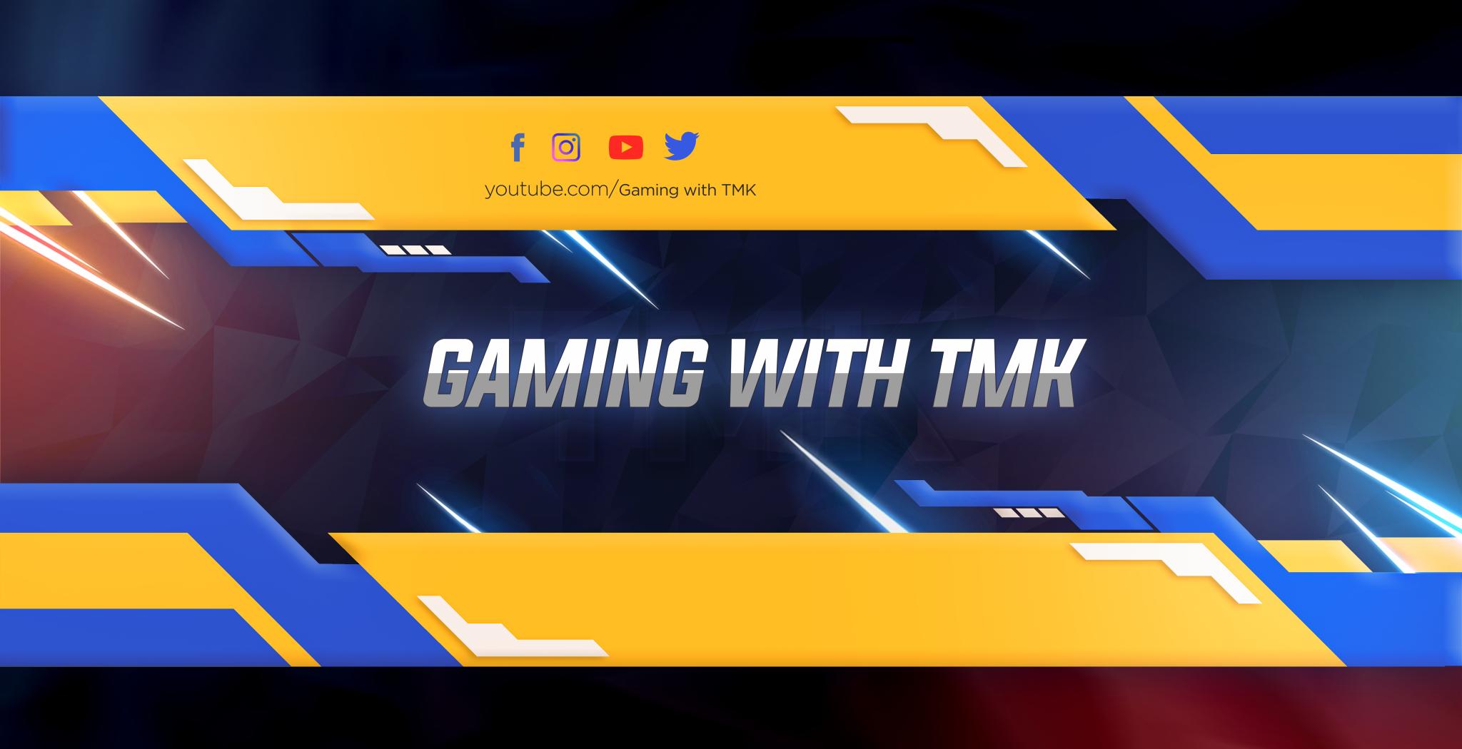 Discovery splash banner for GAMING WITH TMK Discord server