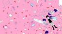 Discovery splash banner for OMORI en français Discord server