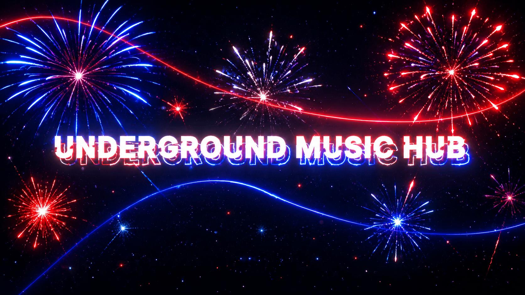 Discovery splash banner for Underground Music Hub Discord server