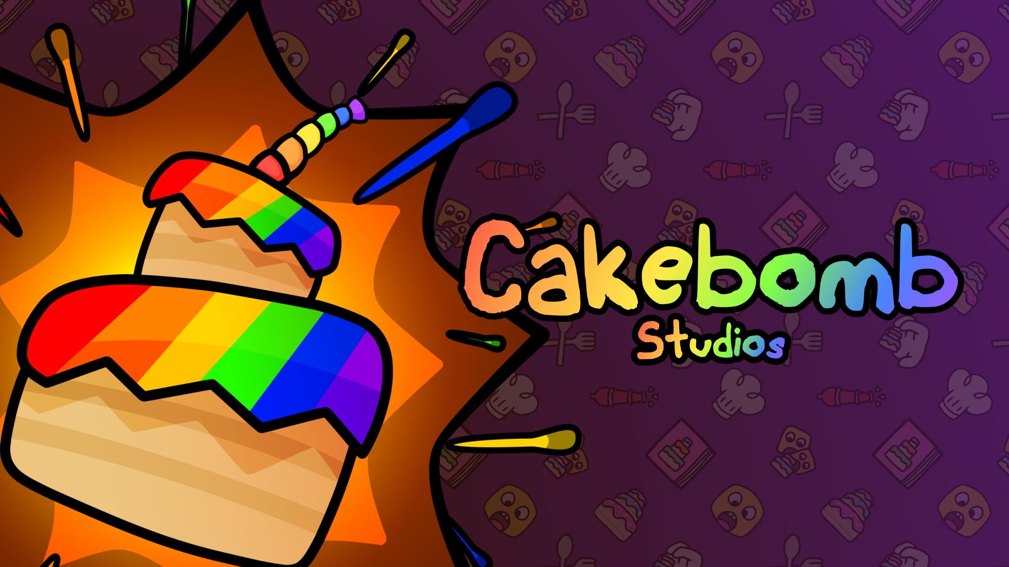 Discovery splash banner for Cakebomb Studios Discord server