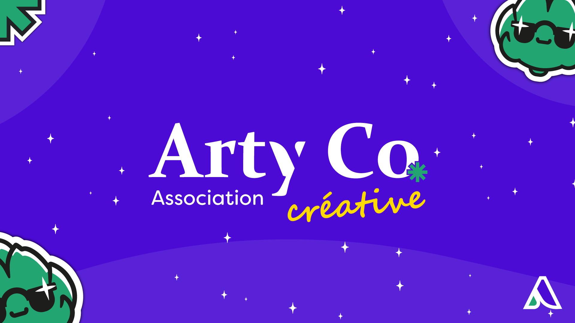 Discovery splash banner for Arty Co. - L'Association Créative qui t'accompagne en Design, Photo, Dessin, Graphisme et autres Discord server