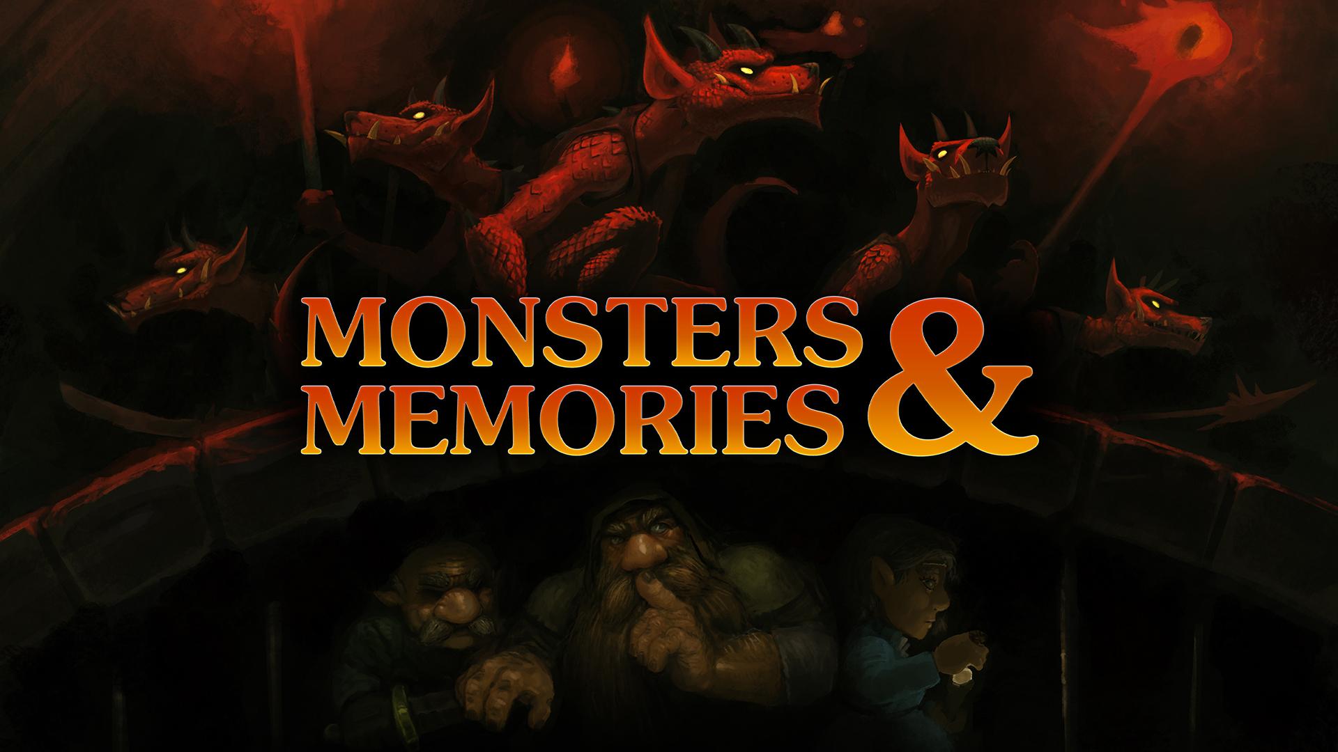 Discovery splash banner for Monsters & Memories Discord server