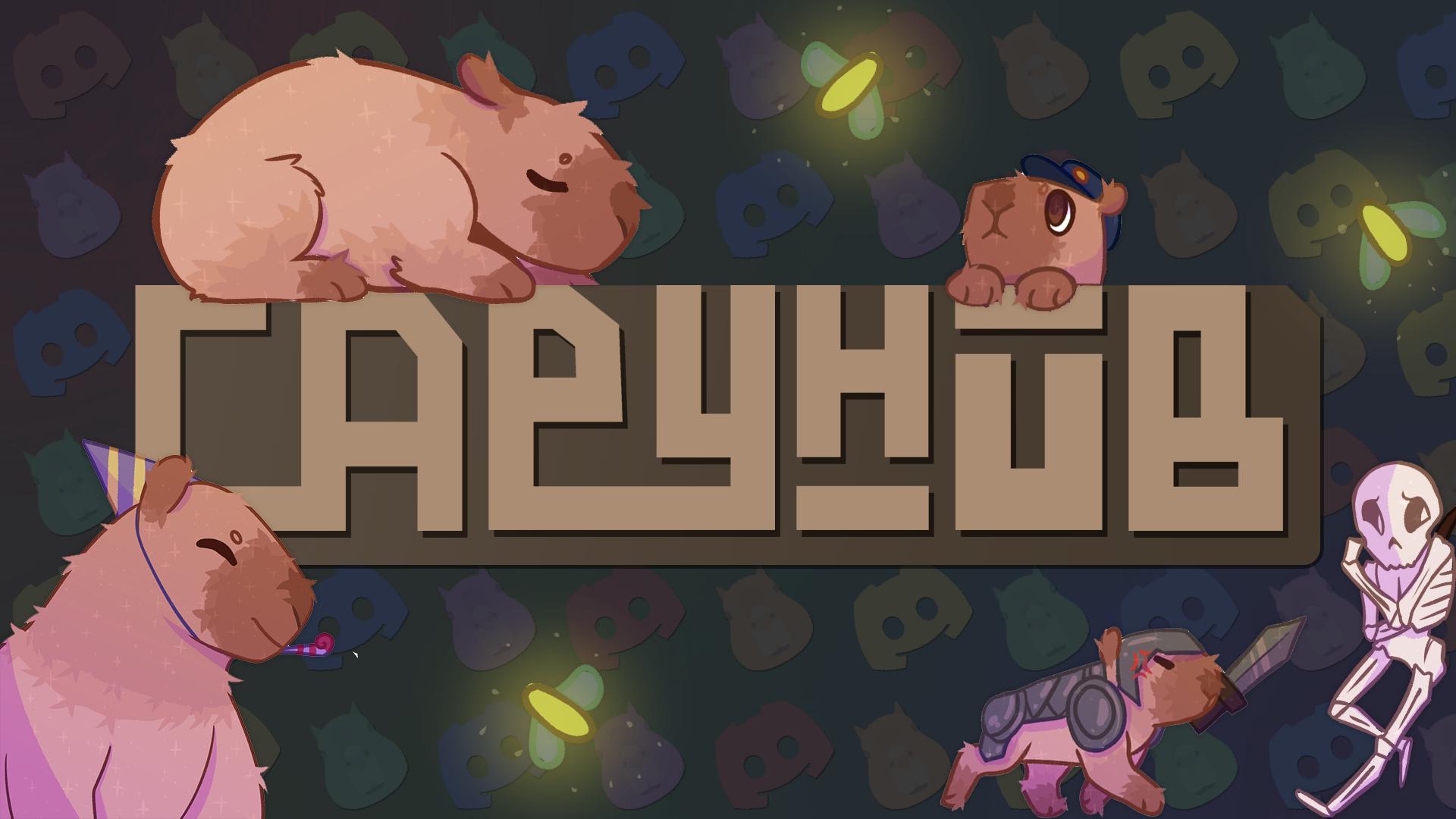 Discovery splash banner for Capyhub Discord server