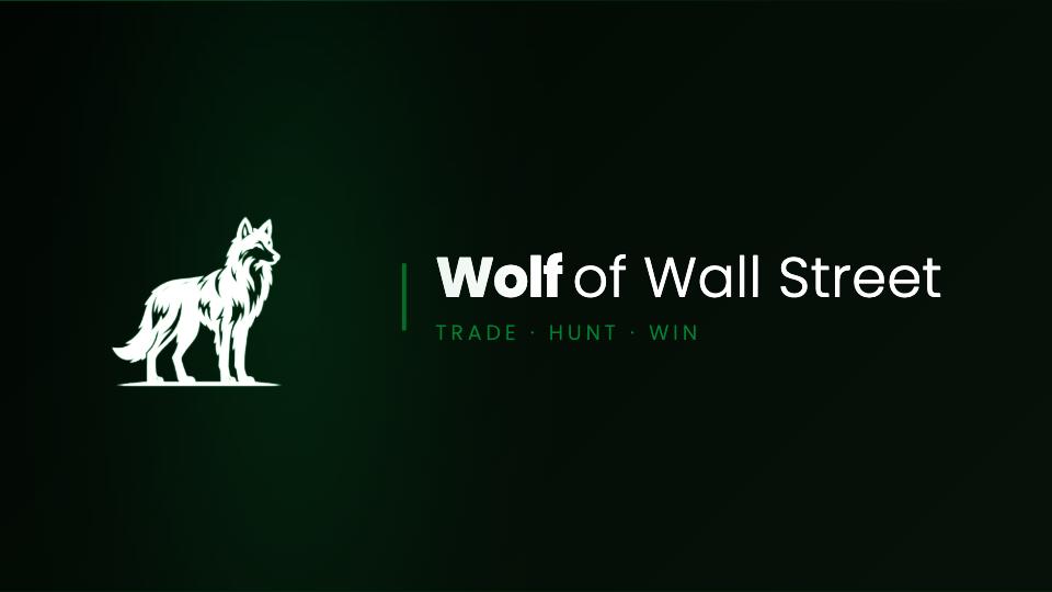 Discovery splash banner for The Wolves of Wall Street Discord server