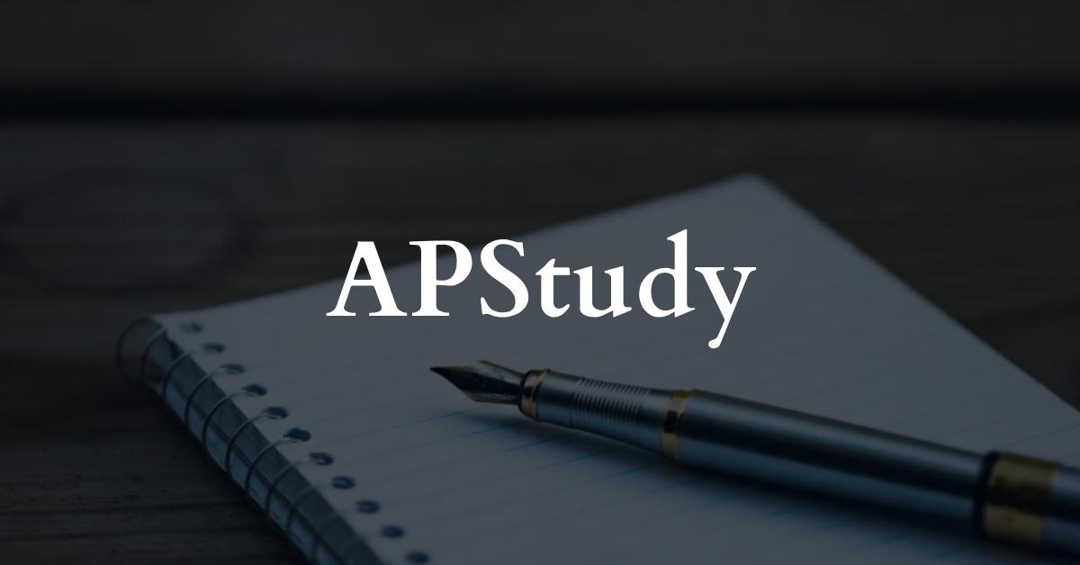 Discovery splash banner for APStudy | AP Test Prep Discord server
