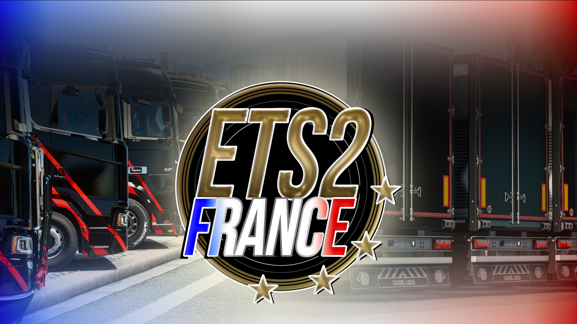 Discovery splash banner for Euro Truck France Discord server