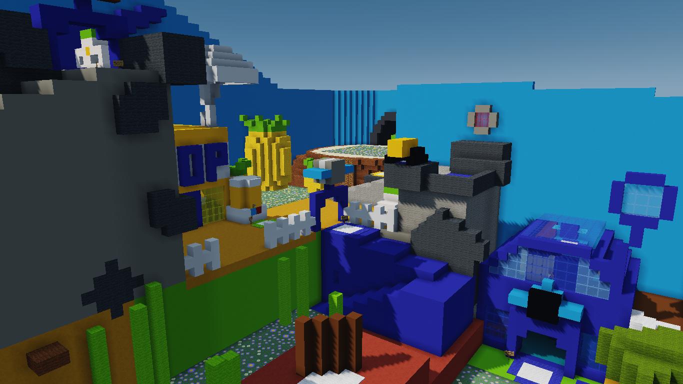 Discovery splash banner for Bee Sim MC Discord server