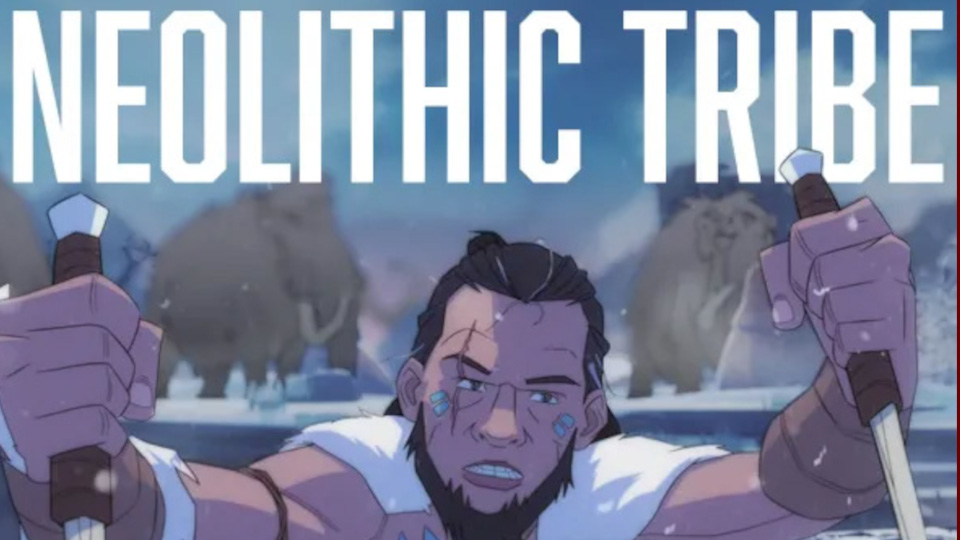 Discovery splash banner for NEOLITHIC DAWN Discord server