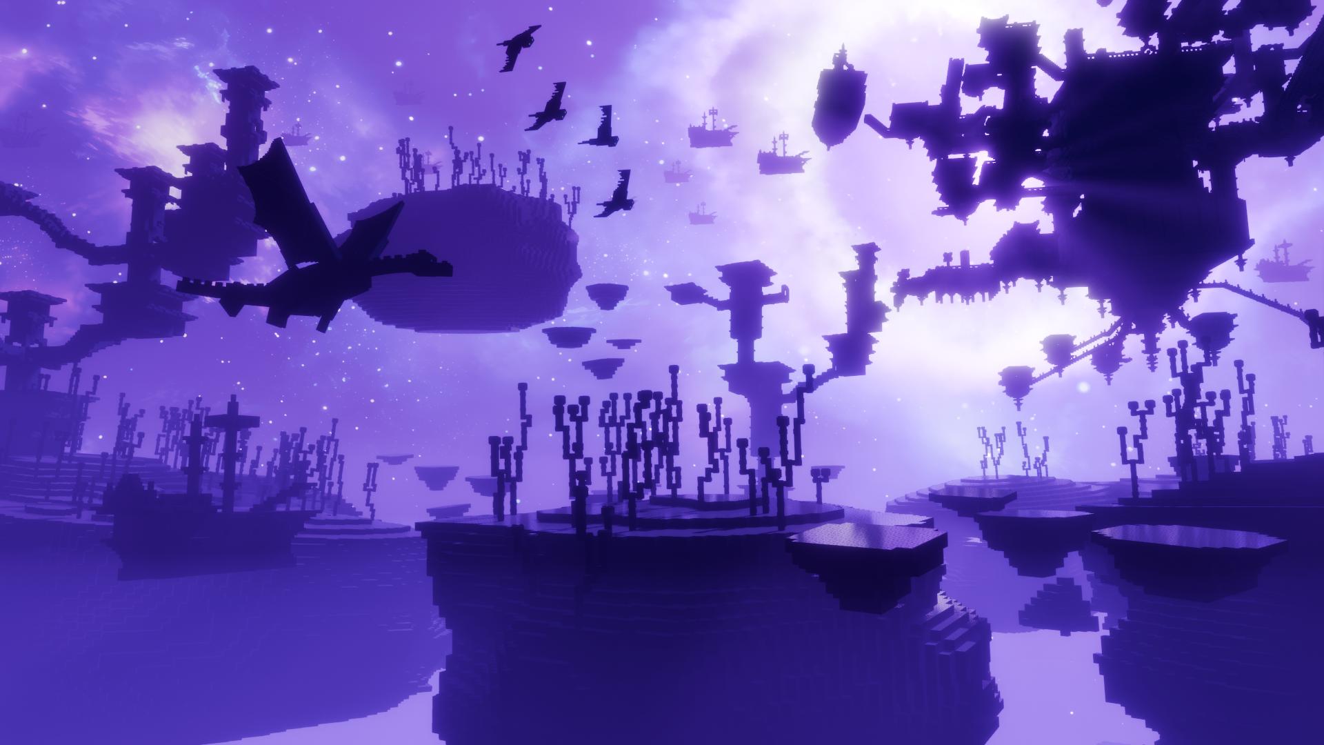 Discovery splash banner for ENDER SANCTUM Discord server