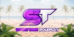 Discovery splash banner for Storytime Discord server