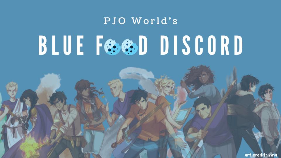 Discovery splash banner for The Blue Food Discord Discord server