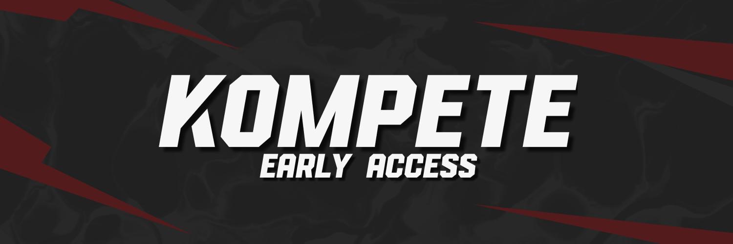 Discovery splash banner for KOMPETE Discord server