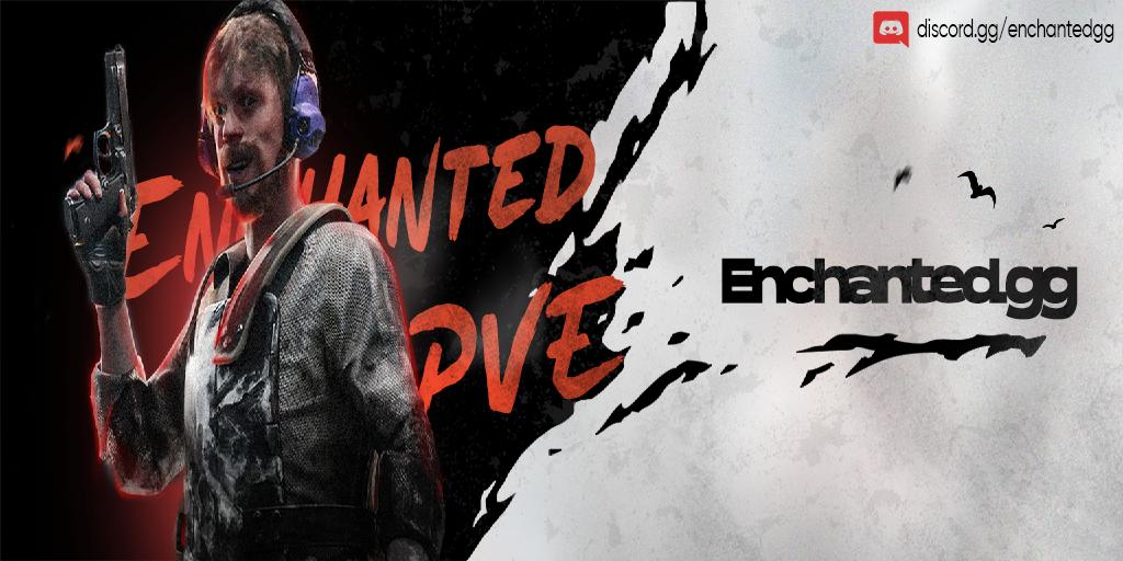 Discovery splash banner for Enchanted.gg Rust Discord server