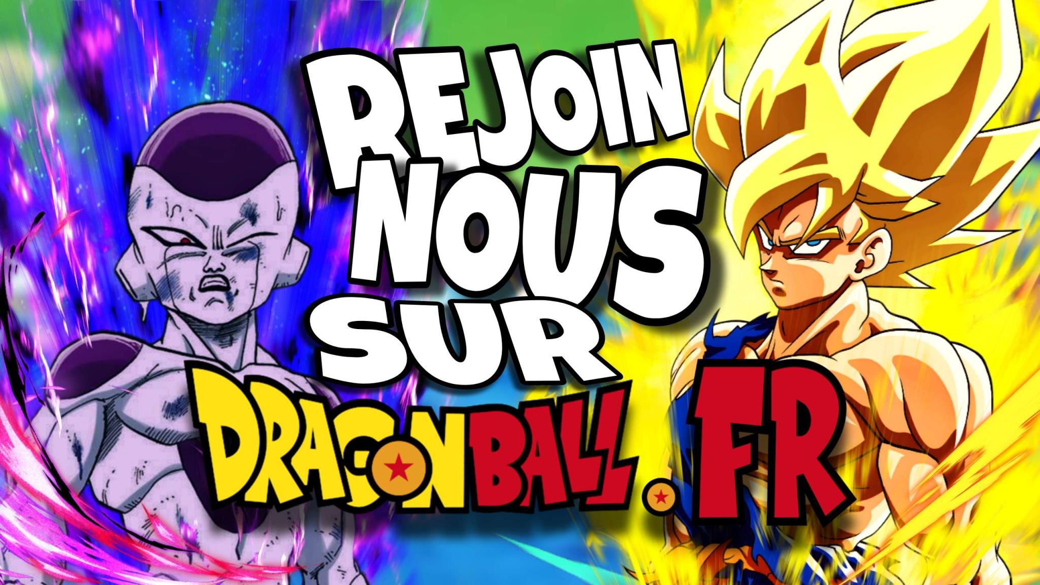 Discovery splash banner for Dragon Ball FR Discord server