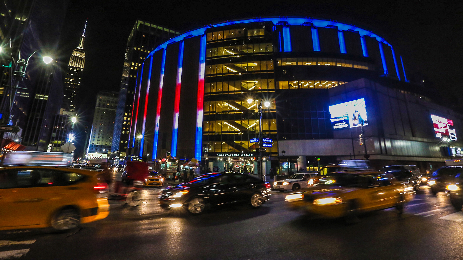 Discovery splash banner for New York Rangers Discord server
