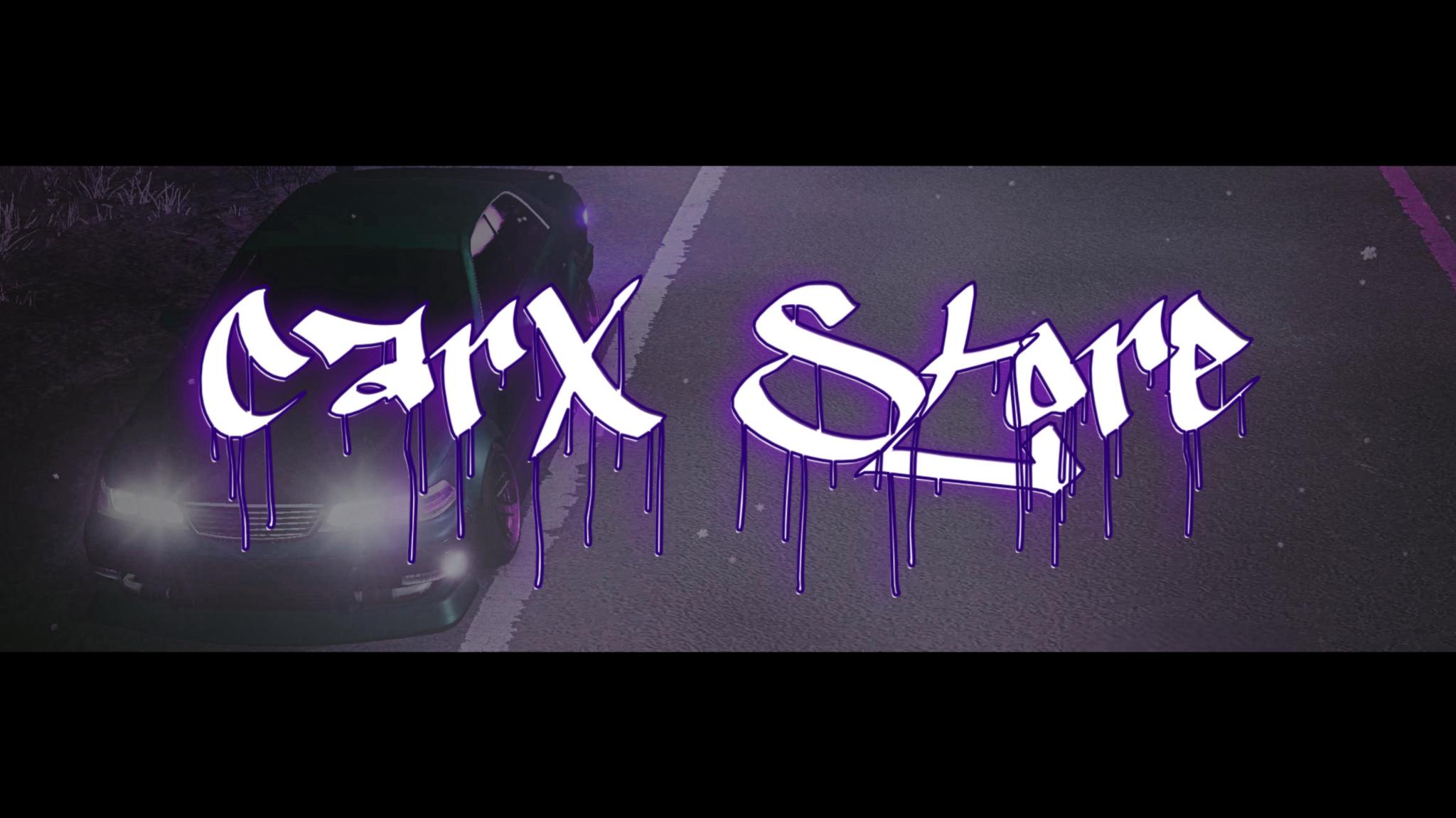 Discovery splash banner for CarX Street Store Discord server
