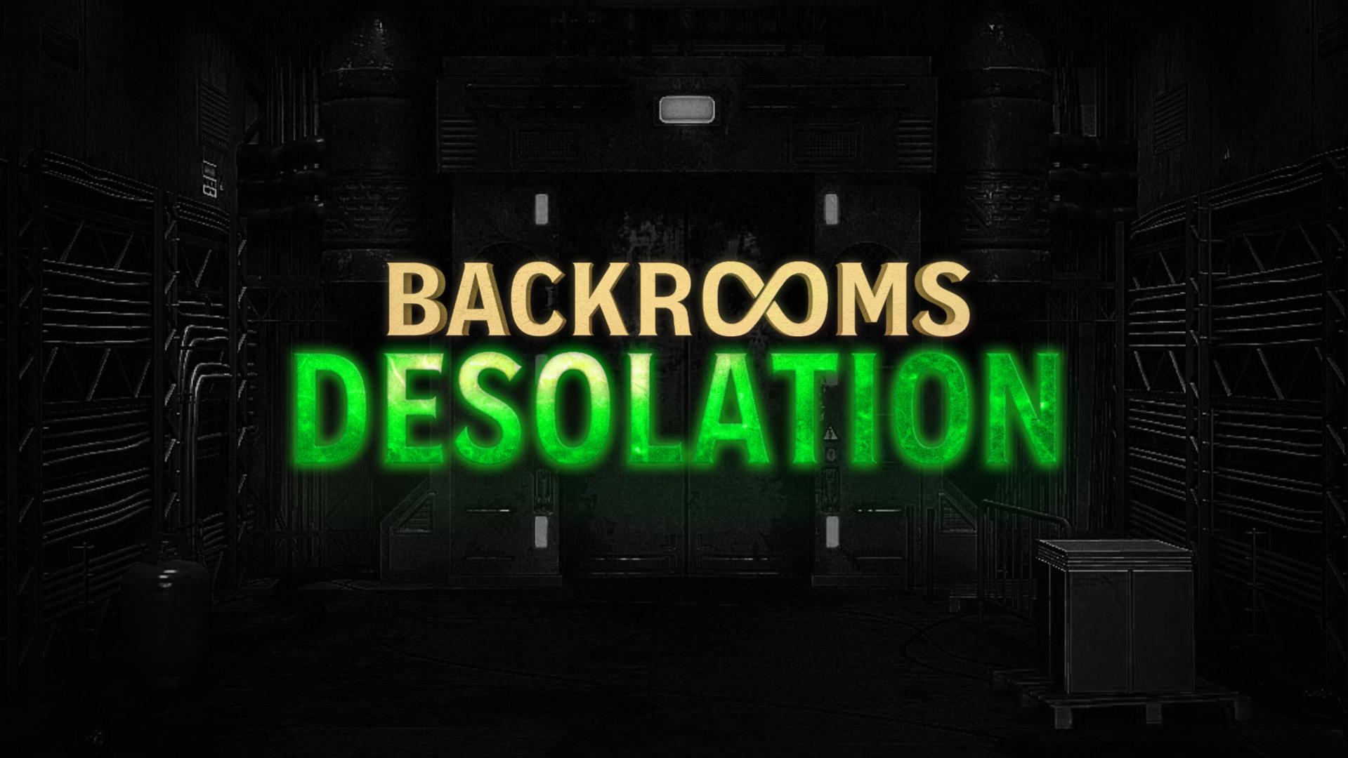 Discovery splash banner for Backrooms: Desolation Discord server