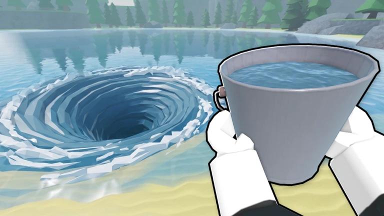 Discovery splash banner for 🪣 Drain the Lake Discord server