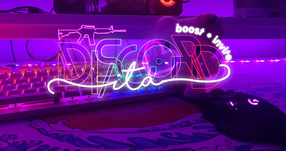 Discovery splash banner for Discord Ita ♡ .gg/ita | Italia • Social • Active • Chill • Events Discord server
