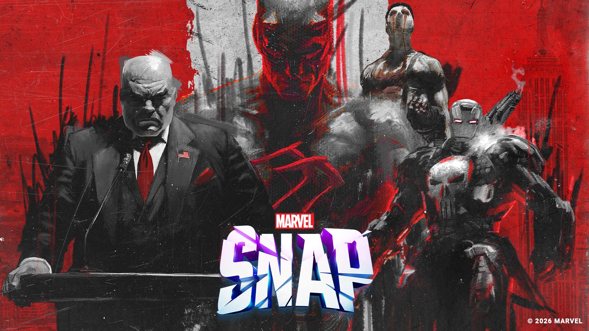 Discovery splash banner for MARVEL SNAP Discord server