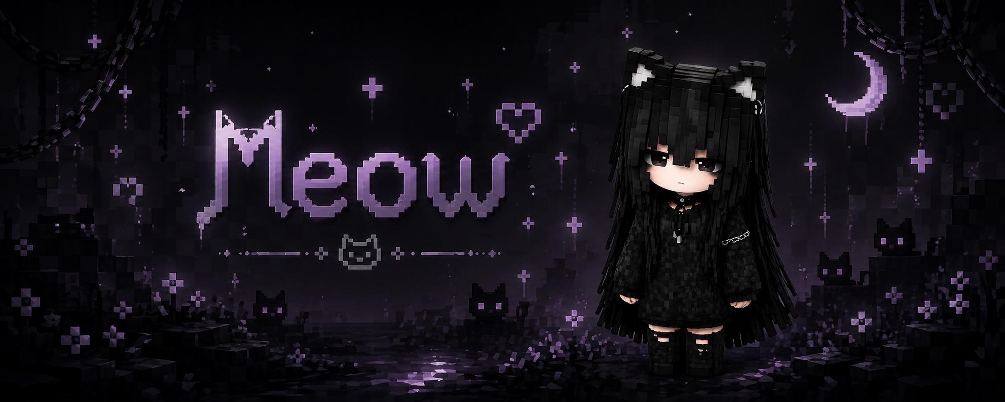 Discovery splash banner for MEOW Discord server
